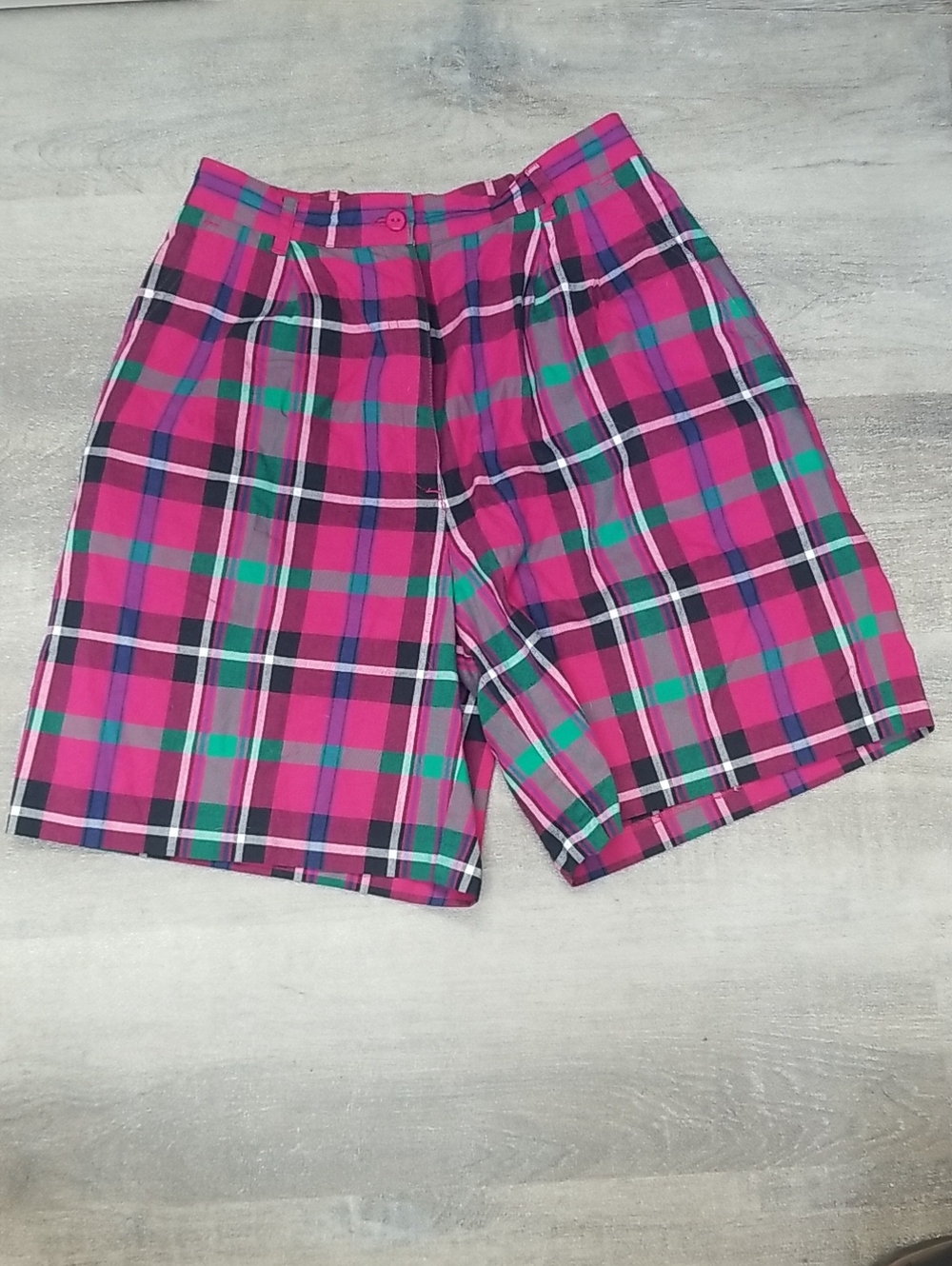 Vintage Cotton High Waisted Shorts
